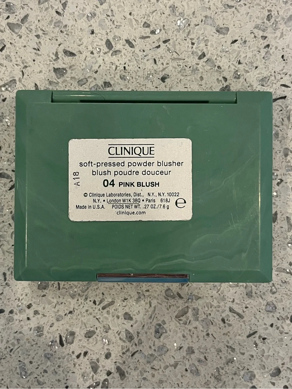 EUC Clinique Pink Powder Blush